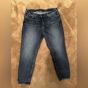 Silver Jeans never worn. Do not have tags. 33/26